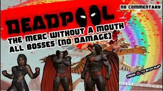 Deadpool The Game All Bosses No Damage Ultra Violence Difficulty NG+(No Commentary)