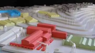 Making of Architectural model of shipyard.avi