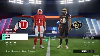 NCAAF Utah Utes VS 17Colorado Buffaloes- Maximum Football - Steam Early Access - 4K