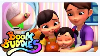 Boom Buddies Boo Boo Piosenka 🤕 | Piosenki dla dzieci i rymowanki