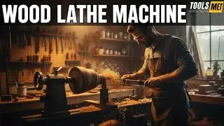 Wood Lathe Machine for Woodworking  Perfect Turning & Professional Finishing | Tools Met
