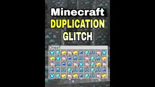 1.17 Minecraft DUPLICATION GLITCH [EASY] #shorts