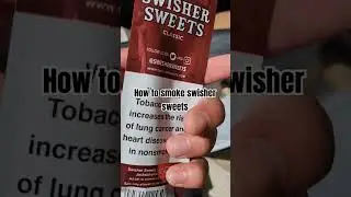 how to smoke swisher sweets #fuckbkunts