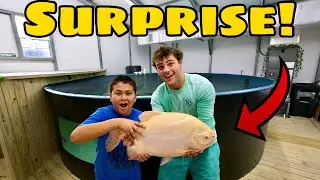 SURPRISING PAUL CUFFARO WITH HIS LOST FISH!!
