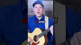 Play THIS on 1 string if you&rsquo;re a guitar beginner
