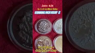 2023 BEST CHRISTIAN 5 OZ SILVER COIN SCRIPTURE ~ THE TRUTH SERIES - get it from dothetalk