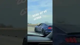 2020 GT vs GT350 (60 roll)