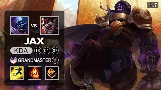 Jax Top vs Kled - NA Grandmaster Patch 11.7