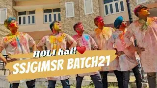 GMC Almora Holi Celebration || BATCH 2021 || SSJGIMSR Almora ||