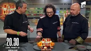 Replici acide între jurați! Chefii au refuzat să guste din farfuria lui Chef Cătălin Scărlătescu