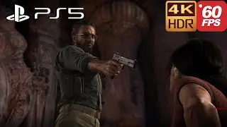 Uncharted The Lost Legacy Asav Second Fight+APC(Truck) Encounter Cinematic Gameplay PS5 60FPS 4K HDR