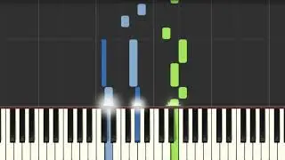 Lazybones Hoagy Carmichael [ Easy Piano Tutorial] Synthesia