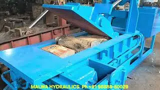 Compact Triple Action Baling Machine High Density #machine