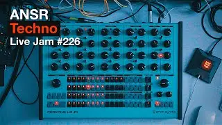 ANSR - Techno Live Jam - 226 with Erica Synths PERKONS HD-01