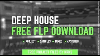 Free Deep House Beat (FL Studio Project)
