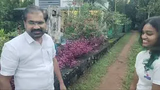 ചാലക്കുടി MLA സനീഷ് കുമാർ HAPPY BYJU വിന്റെ വീട്ടിൽ വന്നപ്പോൾ