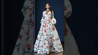 doll doing walk like models 🌸#shorts #dress #outfit #doll #catwalk #hardwork #aivideo #handmade