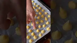 Oson profiterole resept #profiterole #recipe #cake #dessert #baking #fyp #like #food #shorts #foryou