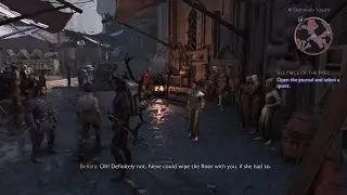DA The Veilguard: Threatening (Bellara's Lucanis/Neve Romance Banter)