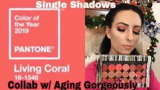 Pantone 2019 : Living Coral : Collab w/ Aging Gorgeously