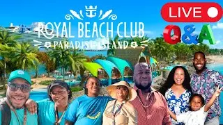 🔴 LIVESTREAM | Royal Caribbean's Beach Club Paradise Island Nassau Bahamas Creator feedback.