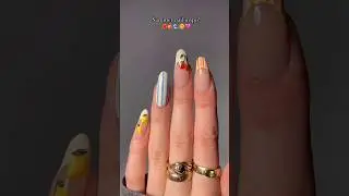 Summer nailart #summernails #nailart