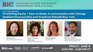 Prioritizing Equity and Care at Scale: Chicago Resilient community and Creatives Rebuild New York