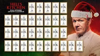 Full Episode Watchalong Advent Calendar | Hell's Kitchen Countdown to Christmas Day 1