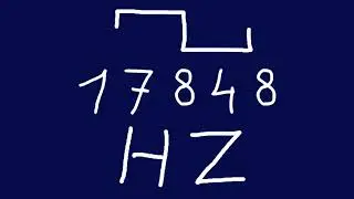 17848 hz square