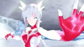Ultragirl Aglaia defeated by Euphrosyne