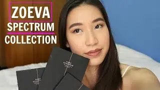 Любимые средства коллекции ZOEVA Spectrum: ОБЗОР ОДНОГО БРЕНДА | Nude, Pink Spectrum | TrishhYoungg