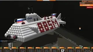 MEGABOT LOL NUCLEAR SUBMARINE 885-M MK1 CPU 7555 pFlops sailed and won!