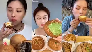 [ASMR MUKBANG] Eating Crunchy Puff/Choux Cake II KWAI ASMR II EATING SOUND🍦🍫🎂🍘🍪