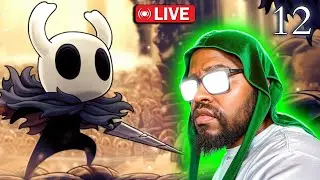 🔴LIVE - GODHOME!! PANTHEON FIRST REACTION - HOLLOW KNIGHT FIRST PLAYTHROUGH - EP12