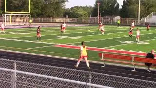 Varsity 1st Half vs Ellet - Lost 4-2