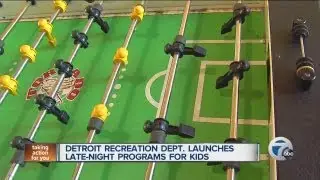 Detroit Recreation Department launches late-night programs for kids