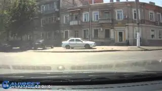 Видеорегистратор Mystery MDR-810 пример работы