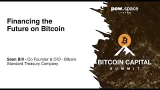 Sean Bill on Bitcoin Standard Treasury  | Plan ₿ Week