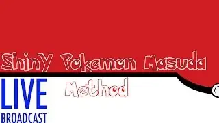 Jem2489 Pokemon Masuda Monday Live Stream Shiny Breeding Promo