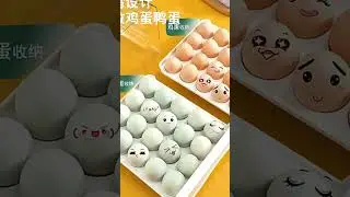 Stackable Egg Organizer Time Scale, Clear Holder, Large Capacity Drawer #viral #trending #shorts