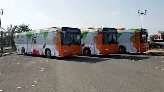 حافلات كي جي ال تتزين لإحتفالات الأعياد الوطنية - KGL buses decorated for the National Holidays
