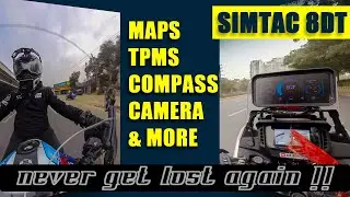 SIMTAC 8DT установлен на Honda NX500