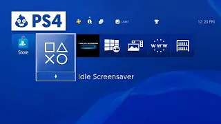 PS4 Dynamic Menu | 1 Hour Idle Screensaver [4K 60FPS]