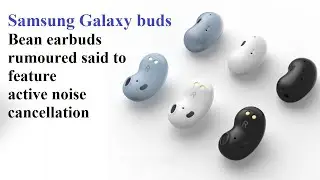 samsung galaxy buds bean earbuds active noise cancellation