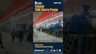 Tunnel Boring Machine Pump - Kingda KSGH/KSH Series Slurry Pump