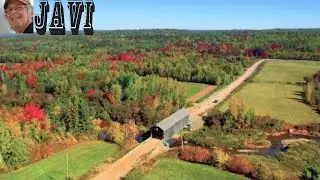 Covered Bridge N.B. Sudbury County NB - Hoyt Station