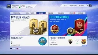 MY FUT CHAMPIONS & DIVISION RIVALS REWARDS | FIFA 19 ULTIMATE TEAM