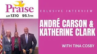 Congressman Andre Carson  & Democratic Whip  Katherine Clark Press Conference