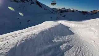 Natural Halfpipe in Avoriaz!