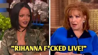Rihanna WALKS OFF The View Show After Disrespectful Question From Joy Behar